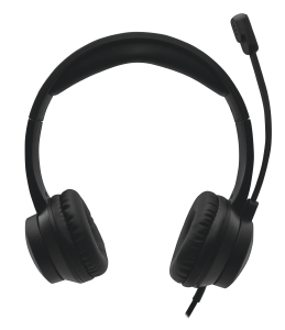7506215932233 DIADEMA ACTECK ALAMBRICA CON MICROFONO, HEADSET SF10, USB,