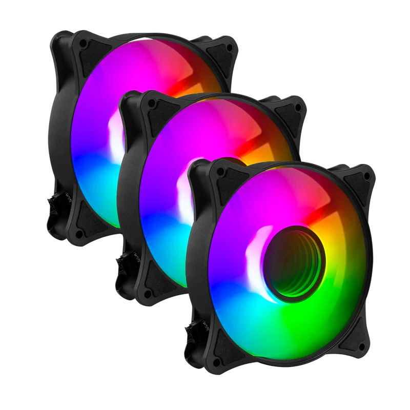Kit de 3 Ventiladores  Eolox Blaze EX90K  120 mm ARGB