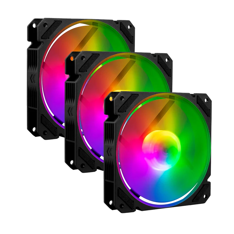 7506215937962 Kit de 3 Ventiladores  Eolox Blaze EX70K 120 mm ARGB 